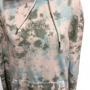 Aeropastale Tie Dye Hoodie Y2K Women's Size Large Hippie Boho Retro
